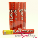 Big football flares RED